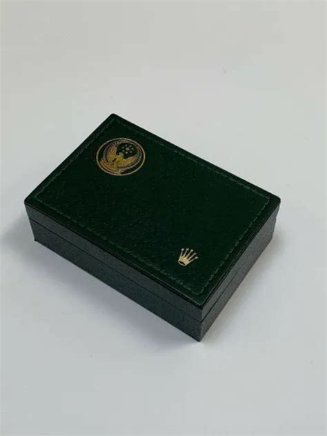 scatola rolex logo emirati arabi|ROLEX 68.00.2 SCATOLA BOX UAE CREST ULTRA RARE .